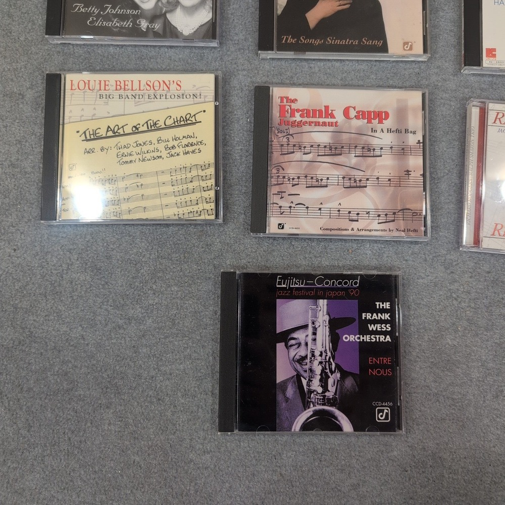 Big Band Jazz CD Lot – Buddy Rich, Louie Bellson, Frank Wess, Swing - See Photos - Picture 2 of 6